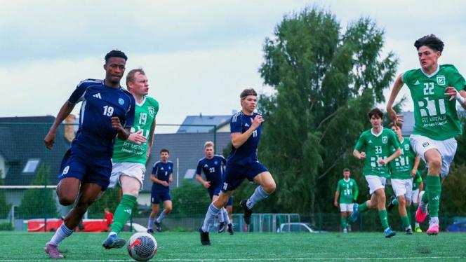Attēls rakstam: 17.X Sieviešu futbola līgas un Latvijas otrās līgas spēles Olainē un Salaspilī