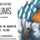 Attēls rakstam: 18.III Ievas Andžānes izstādes "Siltums" atklāšana Ķekavā