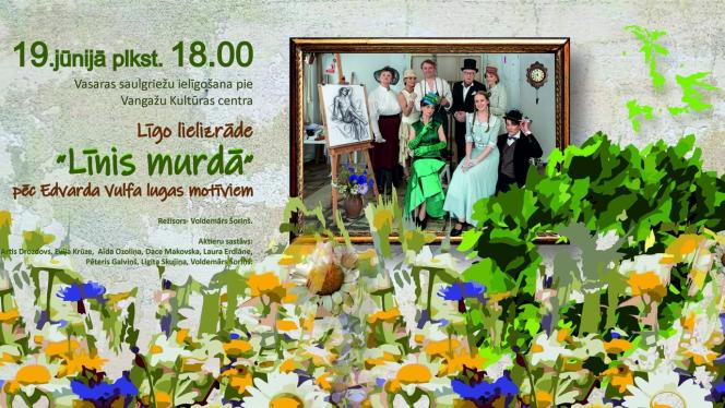 Attēls rakstam: 18.VI Lielizrāde "Līnis murdā" Vangažos