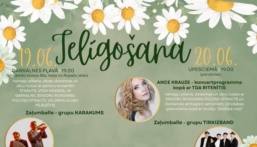 19.-20.VI Ielīgošana Garkalnes pagastā