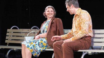 Attēls rakstam: 19.III Mihaila Čehova Rīgas Krievu teātra viesizrāde "Soliņš" Jaunolainē