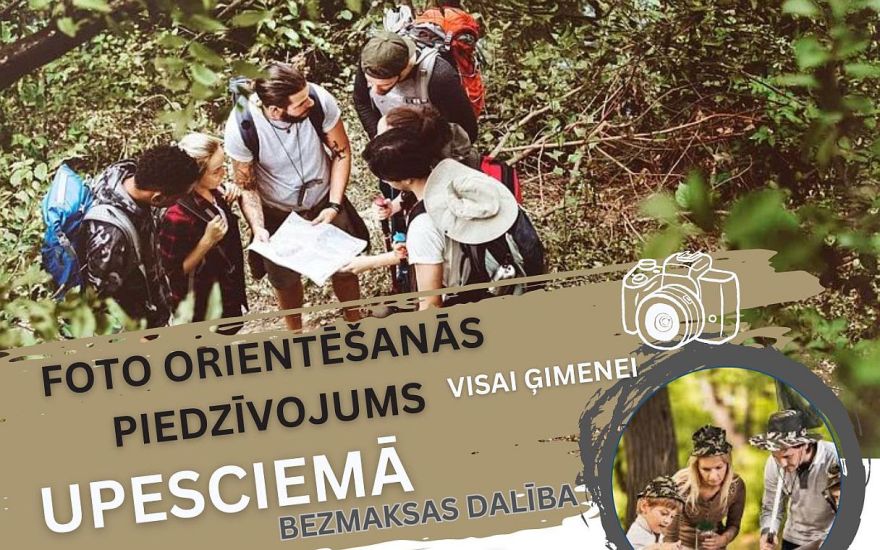19.IV Foto orientēšanās piedzīvojums Upesciemā