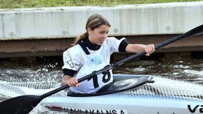 Attēls rakstam: 19.VII Ādažu čempionāts airēšanas slalomā Alderos
