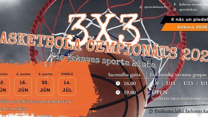 Attēls rakstam: 2.VI Ķekavas novada 3x3 basketbola čempionāta pirmais posms Ķekavā