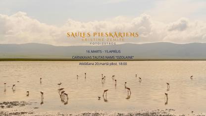 Attēls rakstam: 20.III Kristīnes Zemītes fotoizstādes "Saules pieskāriens" atklāšana Carnikavā