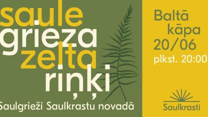 Attēls rakstam: 20.VI Saulgriežu pasākums "Saule grieza zelta riņķi" Saulkrastos