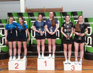 Foto: Siguldiešiem bagāta godalgu raža Latvijas čempionātā badmintonā jauniešiem