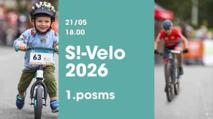 Attēls rakstam: 21.V Riteņbraukšanas sacensības bērniem un pieaugušajiem "S!-Velo 2026" Siguldā