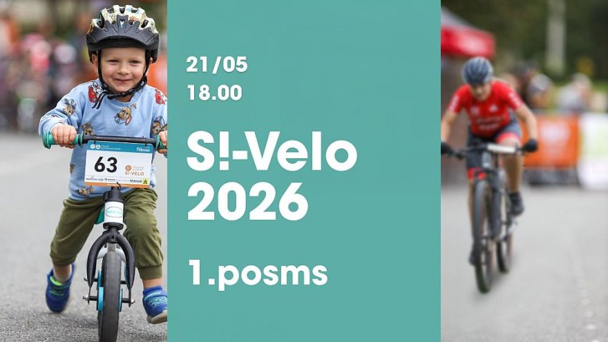 21.V Riteņbraukšanas sacensības bērniem un pieaugušajiem "S!-Velo 2026" Siguldā