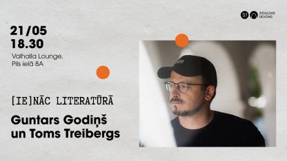 Attēls rakstam: 21.V Saruna ar dzejnieku Tomu Treibergu ciklā "[Ie]nāc literatūrā" Siguldā