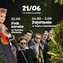 Attēls rakstam: 21.VI Folk kardio ar Katrīnu Dimantu un zaļumballe ar "Papīra lidmašīnām" Carnikavā