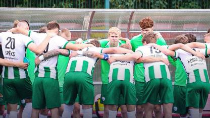 Attēls rakstam: 22.III Latvijas futbola pirmās līgas spēle Jaunmārupē