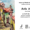Attēls rakstam: 22.IX Irinas un Mihaila Kopeikinu grafikas un akvareļu izstāde "Bella Italia" Jūrmalā