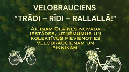 Attēls rakstam: 22.V Velobrauciens "Trādi-rīdi-rallallā!" Olainē