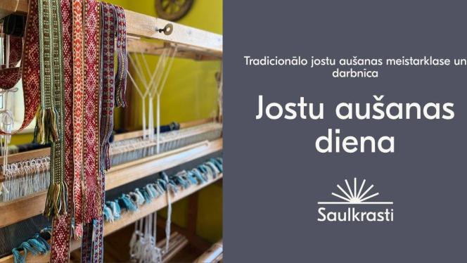 Attēls rakstam: 22.VIII Jostu aušanas meistarklase Zvejniekciemā