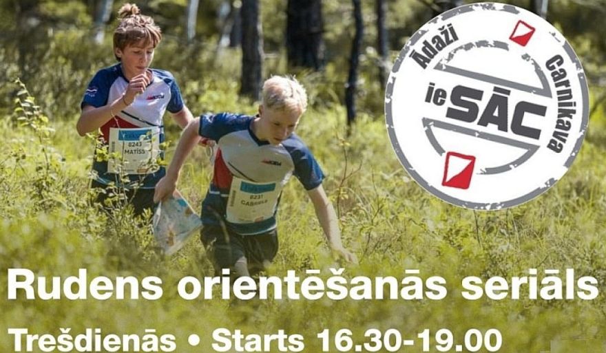 23.IX Orientēšanās sacensību seriāla "ieSĀC" ceturtais posms Kadagā