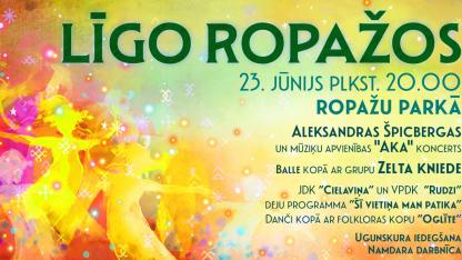 Attēls rakstam: 23.VI Jāņu svinības "Līgo Ropažos"
