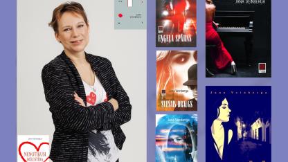 Attēls rakstam: 24.III Tikšanās ar rakstnieci Janu Veinbergu Piņķos