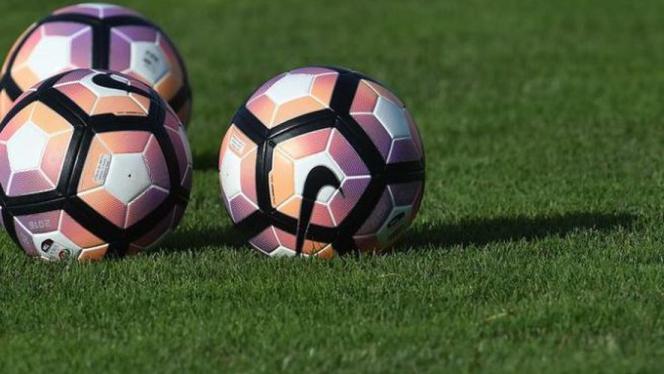 Attēls rakstam: 25.-26.VII Latvijas futbola otrās un trešās līgas spēles Olainē, Baldonē, Salaspilī, Siguldā un Jaunmārupē