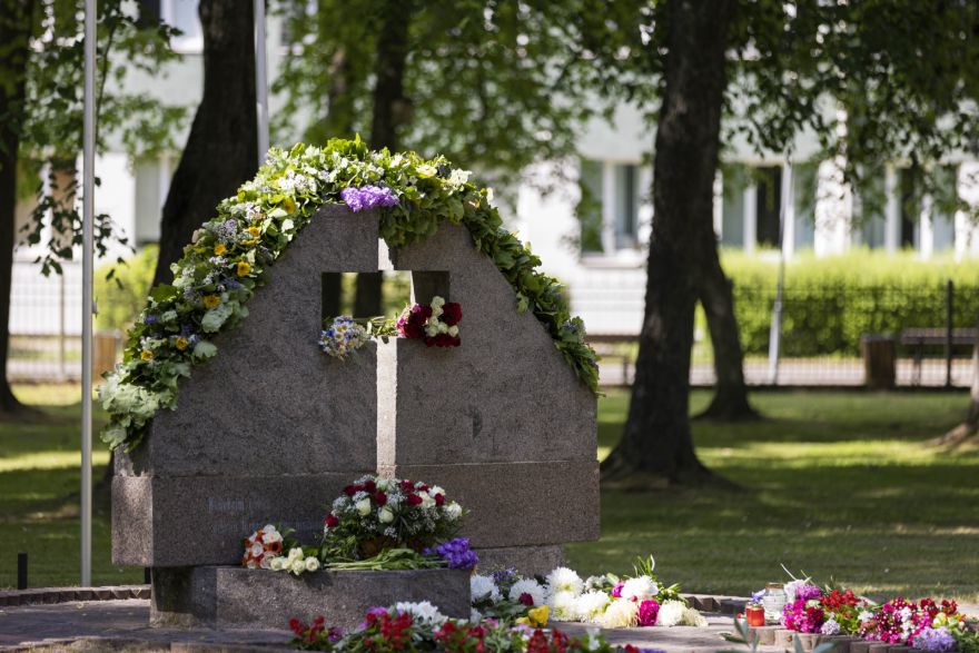 25.III Komunistiskā genocīda upuru piemiņas dienas pasākumi Jūrmalā