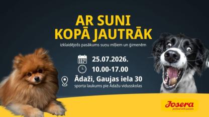 Attēls rakstam: 25.VII Pasākums "Ar suni kopā jautrāk" Ādažos