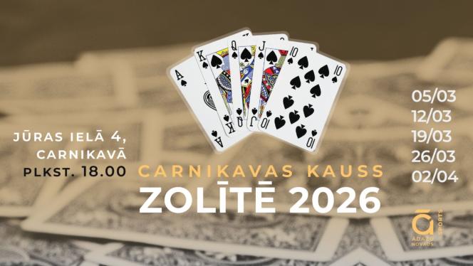 Attēls rakstam: 26.III Carnikavas kausa izcīņas zolītē ceturtais posms Carnikavā