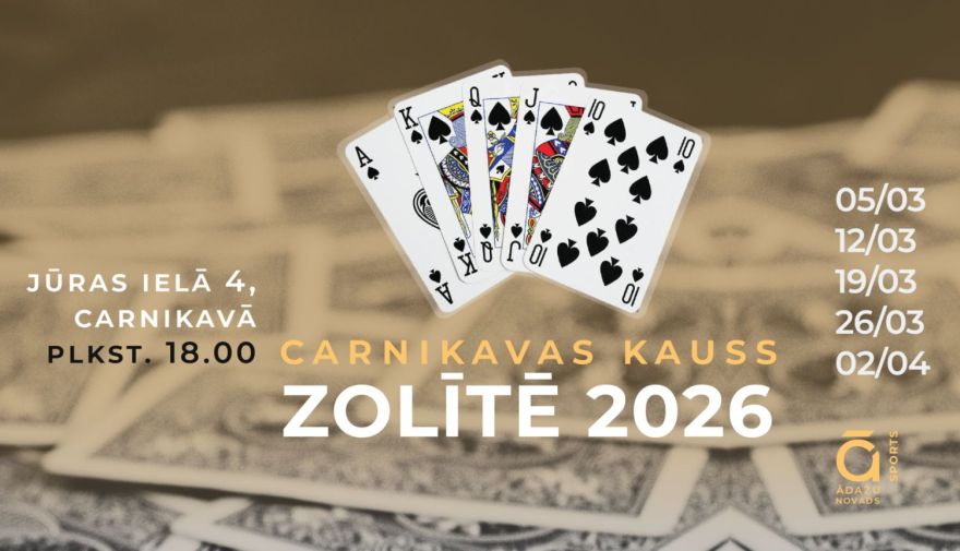 26.III Carnikavas kausa izcīņas zolītē ceturtais posms Carnikavā