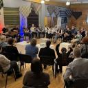Attēls rakstam: 26.X Šķībdziedāšanās vakars Lēdurgā