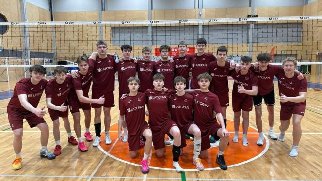 Attēls rakstam: 27.-29.III Eiropas U18 čempionāta kvalifikācijas turnīrs volejbolā Siguldā