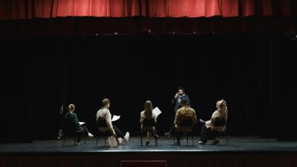 Attēls rakstam: 27.III Teātra dienas improvizācijas meistarklase Spuņciemā