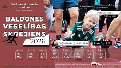 Attēls rakstam: 27.VIII Baldones veselības skrējiena sestais posms