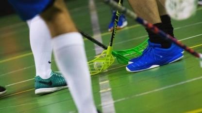 Attēls rakstam: 28.II, 1.III Latvijas florbola virslīgas un otrās līgas spēles Ulbrokā, Ķekavā un Ādažos