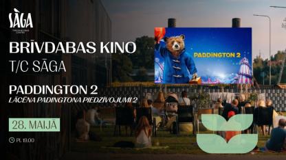 Attēls rakstam: 28.V Brīvdabas kino seanss "Lācēna Padingtona piedzīvojumi 2" Ulbrokā