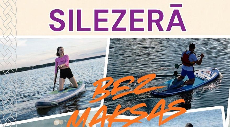 28.VIII SUP piedzīvojums Silezerā