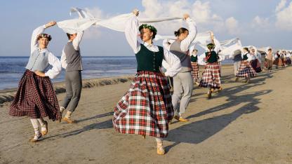 Attēls rakstam: 29.VIII Deju festivāls "Jūras bize" Jūrmalā