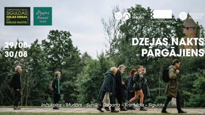 Attēls rakstam: 29.VIII Dzejas nakts pārgājiens Siguldas novadā
