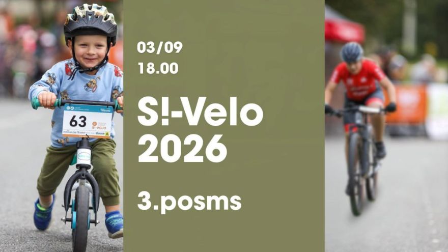 3.IX Riteņbraukšanas sacensības bērniem un pieaugušajiem "S!-Velo 2026" Siguldā