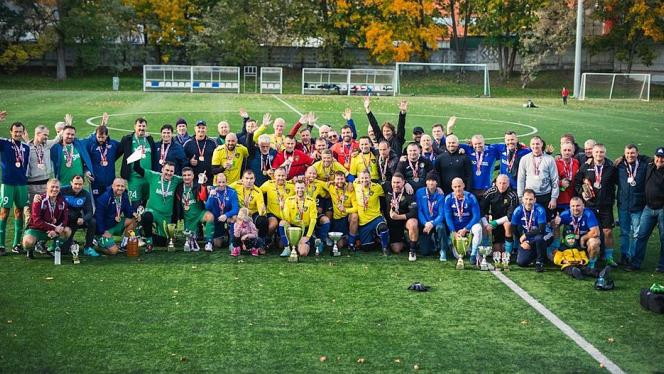 Attēls rakstam: 30.V Salaspils novada kausa izcīņa futbolā veterāniem Salaspilī