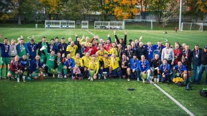 Attēls rakstam: 30.V Salaspils novada kausa izcīņa futbolā veterāniem Salaspilī