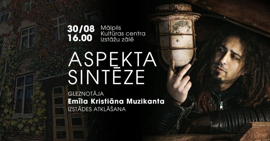 30.VIII Izstādes "Aspekta sintēze" atklāšana un tikšanās ar mākslinieku Mālpilī