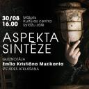 Attēls rakstam: 30.VIII Izstādes "Aspekta sintēze" atklāšana un tikšanās ar mākslinieku Mālpilī