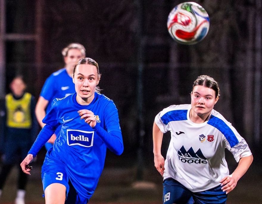 31.X Sieviešu futbola līgas spēle Olainē
