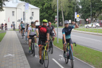 FOTO. Carnikavā svinīgi atklāts veloceliņš un Mobilitātes punkts