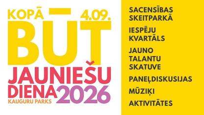 Attēls rakstam: 4.IX Jauniešu diena "Kopā būt" Kauguros