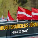 Attēls rakstam: 4.V Karogu brauciens Jūrmalā