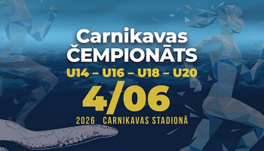 4.VI Carnikavas čempionāts vieglatlētikā jauniešiem