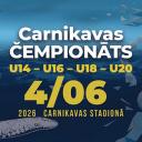 Attēls rakstam: 4.VI Carnikavas čempionāts vieglatlētikā jauniešiem