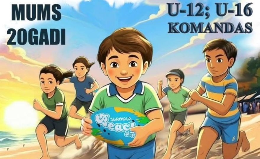 4.VII Jūrmalas atklātais pludmales regbija čempionāts Majoros