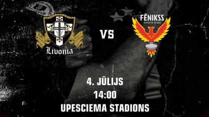 Attēls rakstam: 4.VII Latvijas regbija čempionāta spēle Upesciemā