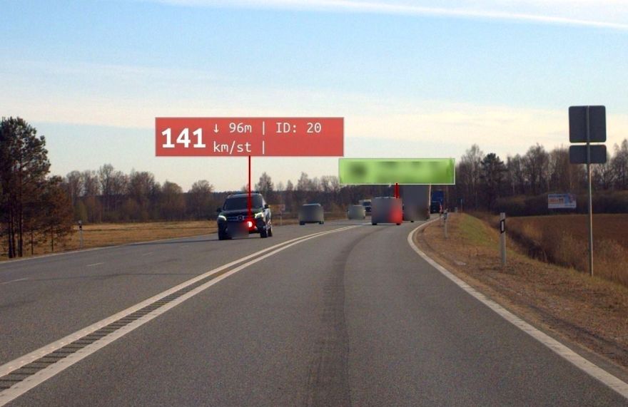 480 eiro par 141 km stundā. Ādažu novadā pieķerts steidzīgs braucējs